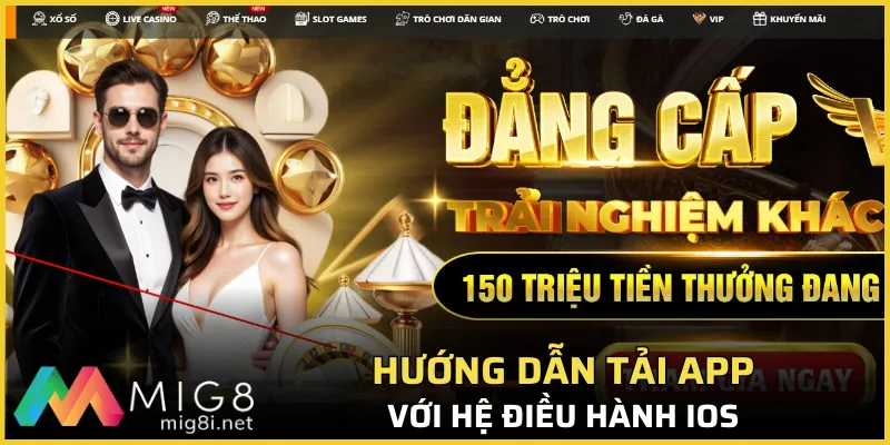 Hướng Dẫn Tải App Mig8 - Cài Đặt Ứng Dụng Chỉ Với 3 Phút 2 Hướng dẫn chi tiết thao tác tải app Mig8 trên hệ điều hành iOS