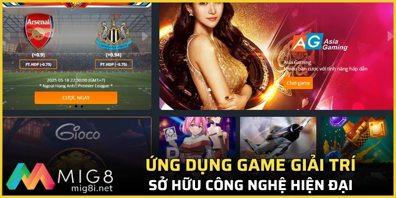 Hướng Dẫn Tải App Mig8 - Cài Đặt Ứng Dụng Chỉ Với 3 Phút 1 Ứng dụng game giải trí sở hữu công nghệ hiện đại, đạt chuẩn